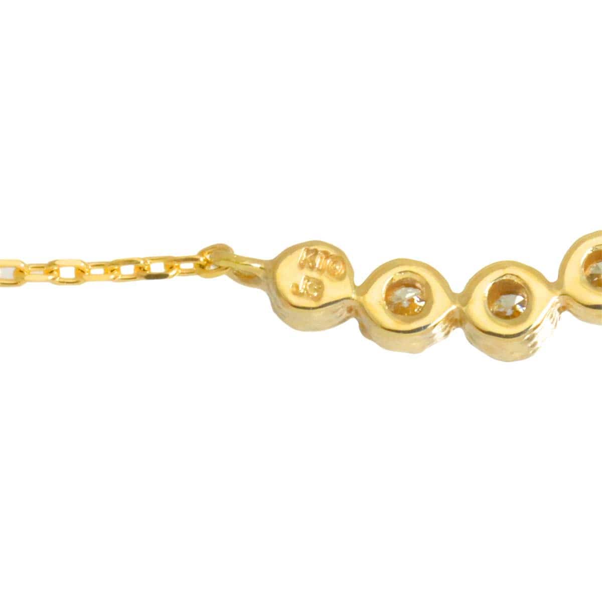 Luxury Promise Japan JILLSTUART Diamond Necklace 10K Yellow Gold 416 90311319