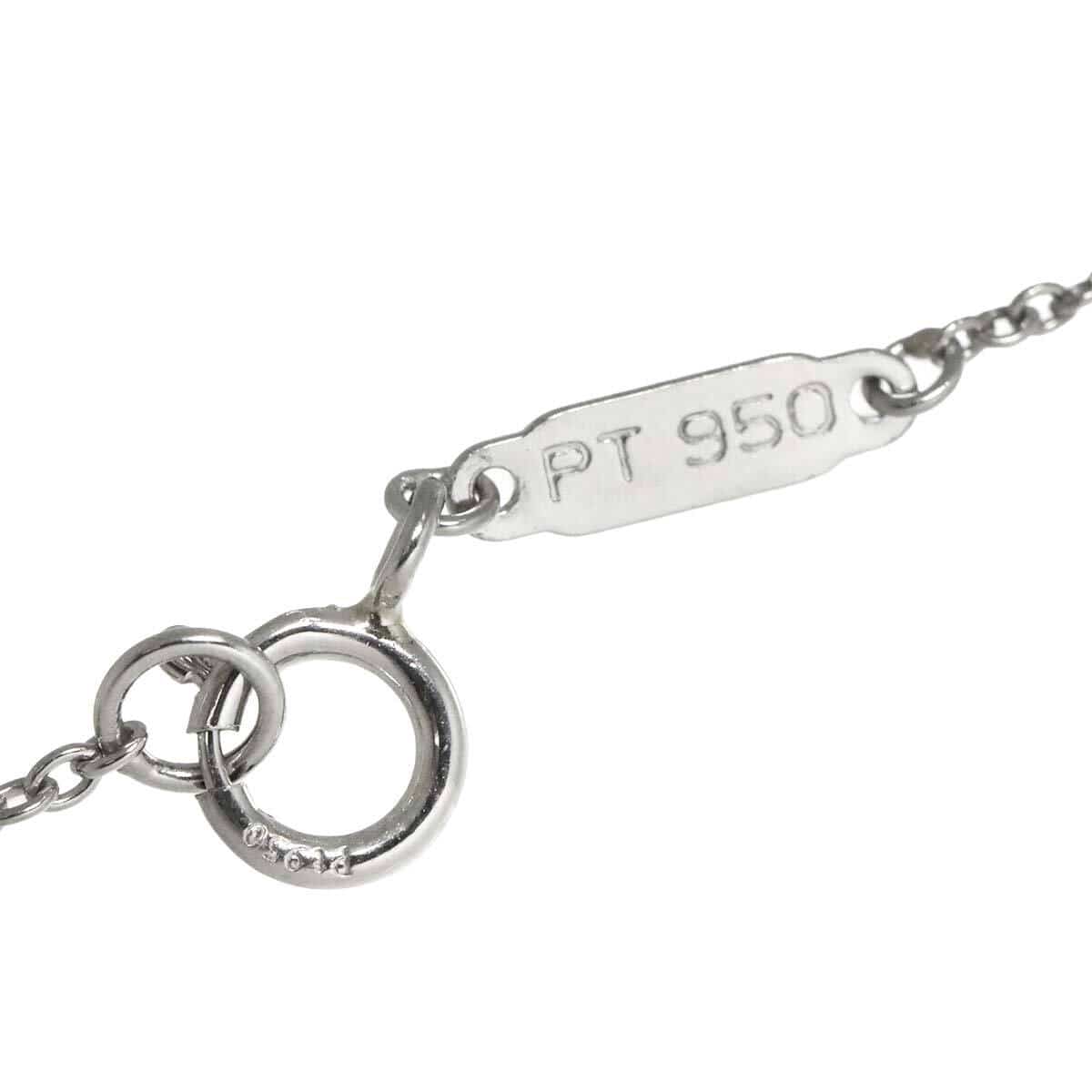 Luxury Promise Japan TIFFANY Co. Heart Pve Diamond Necklace Platinum 90272479