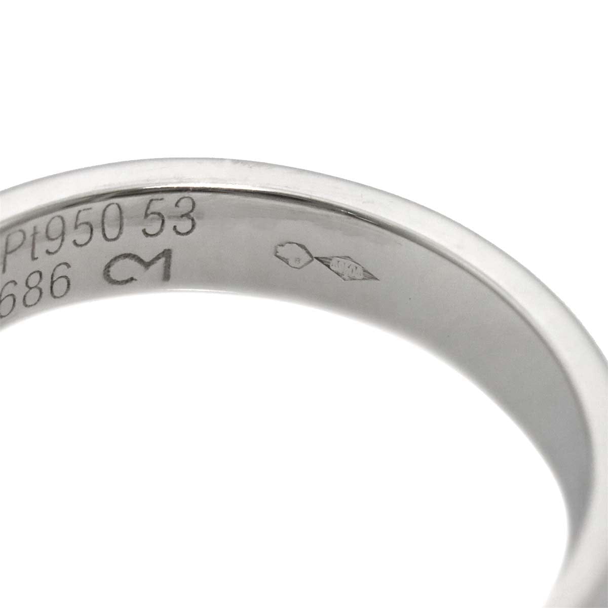 Luxury Promise Japan Cartier Mini Love Ring Platinum Size53 6.25-6.5(US) 90290397