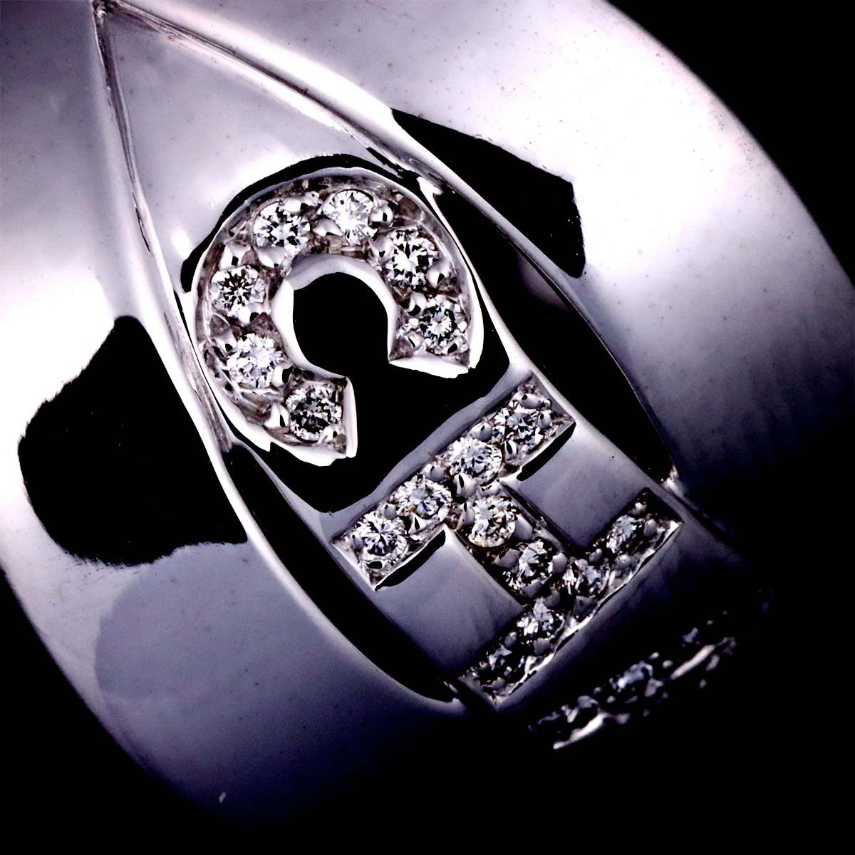 Luxury Promise Japan CHANEL Diamond Ring 18K White Gold 750 size54 6.25-6.5(US) 90287052