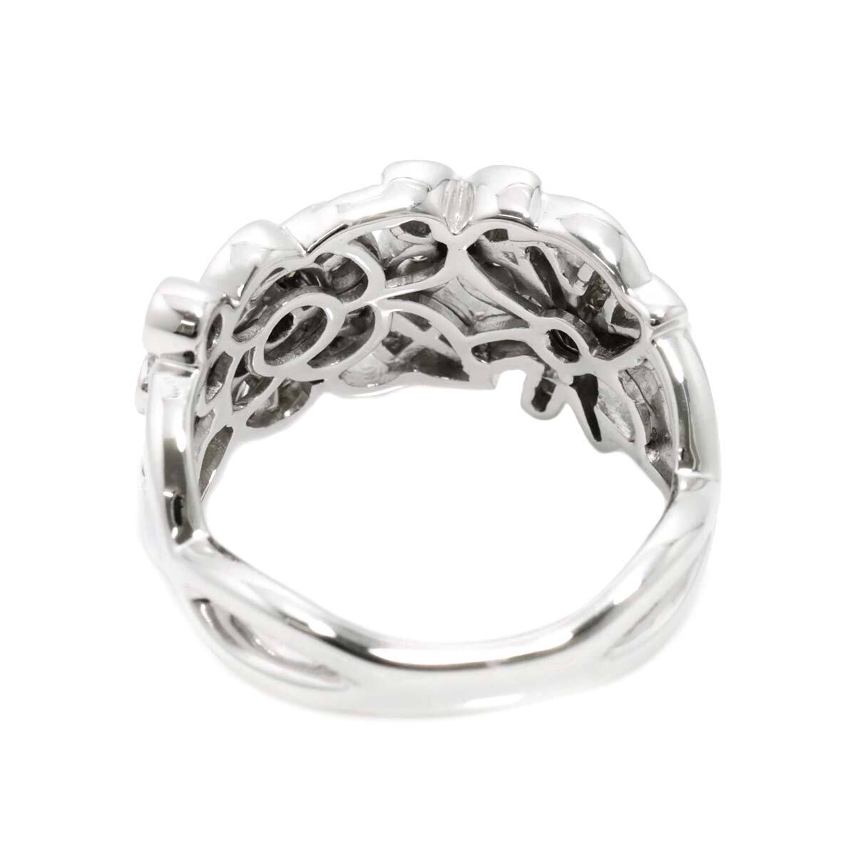 Luxury Promise Japan Diamond 0.74ct Ring 18K K18 WG White Gold size6.5-6.75(US) 90281809