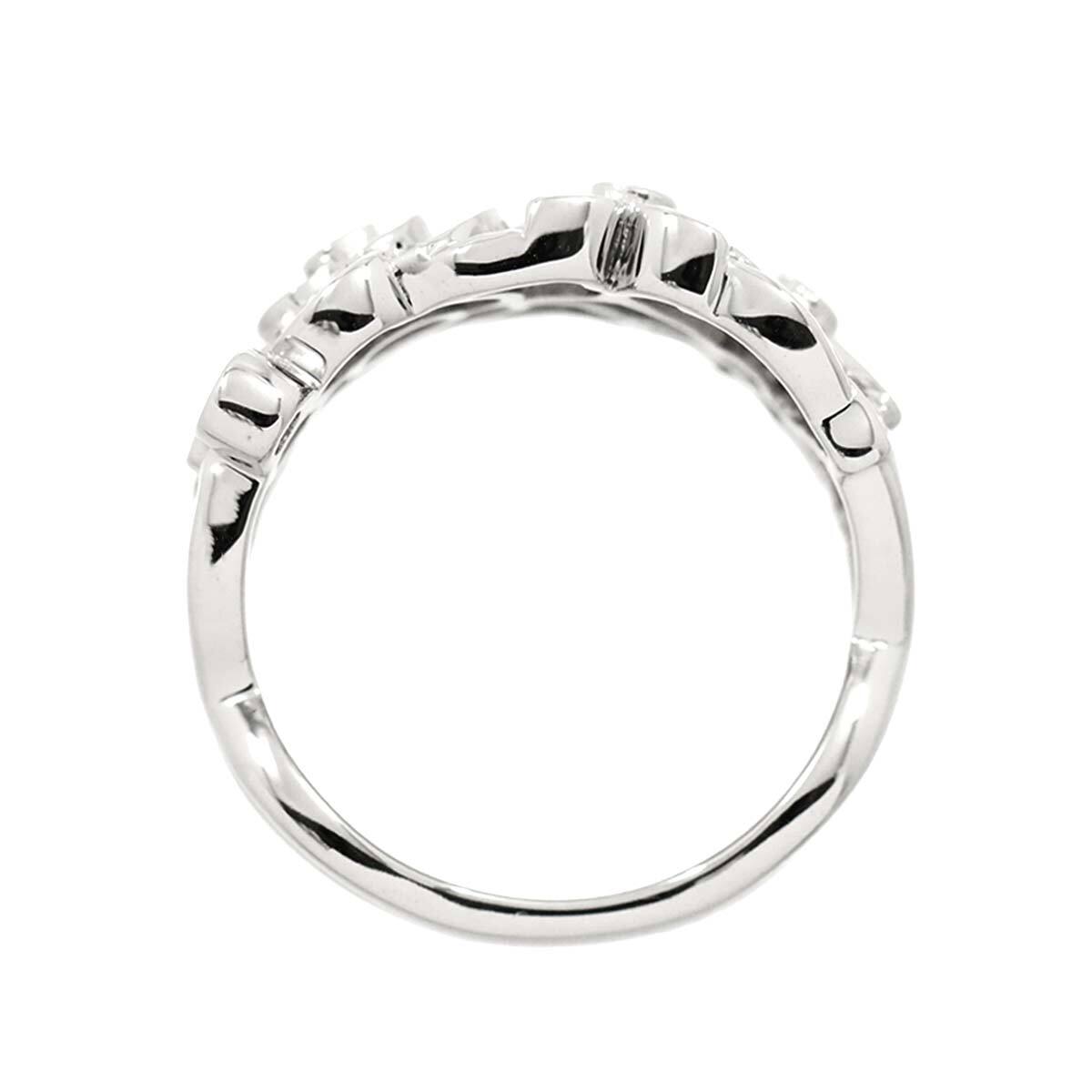 Luxury Promise Japan Diamond 0.74ct Ring 18K K18 WG White Gold size6.5-6.75(US) 90281809