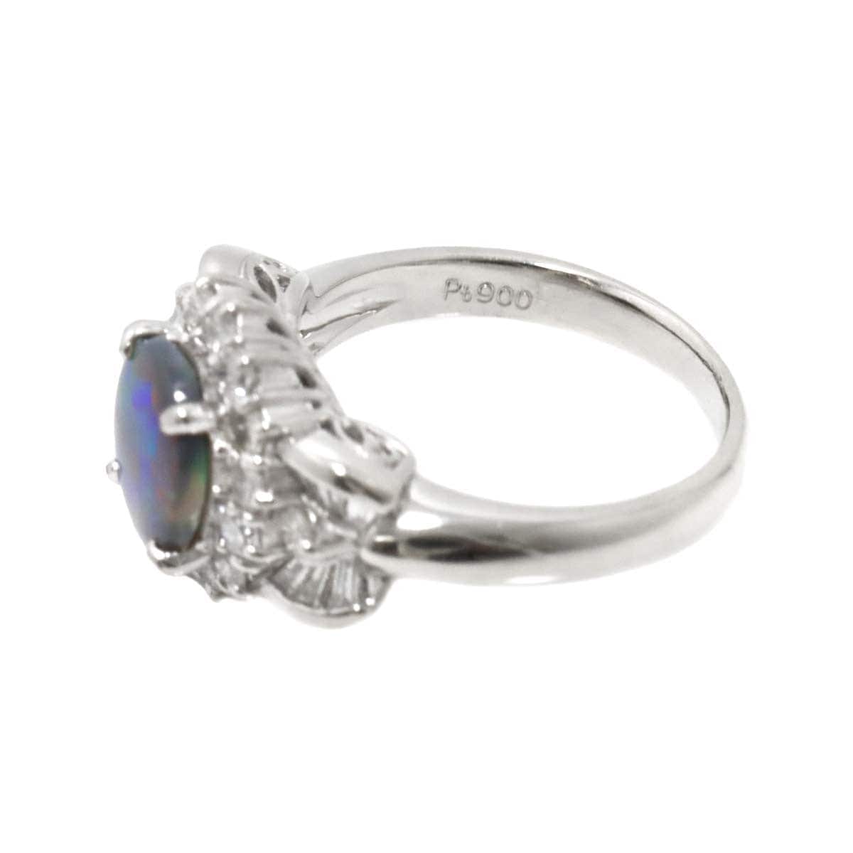 Luxury Promise Japan Opal 0.92ct Diamond 0.69ct Ring Pt Platinum size5-5.25(US) 90286655