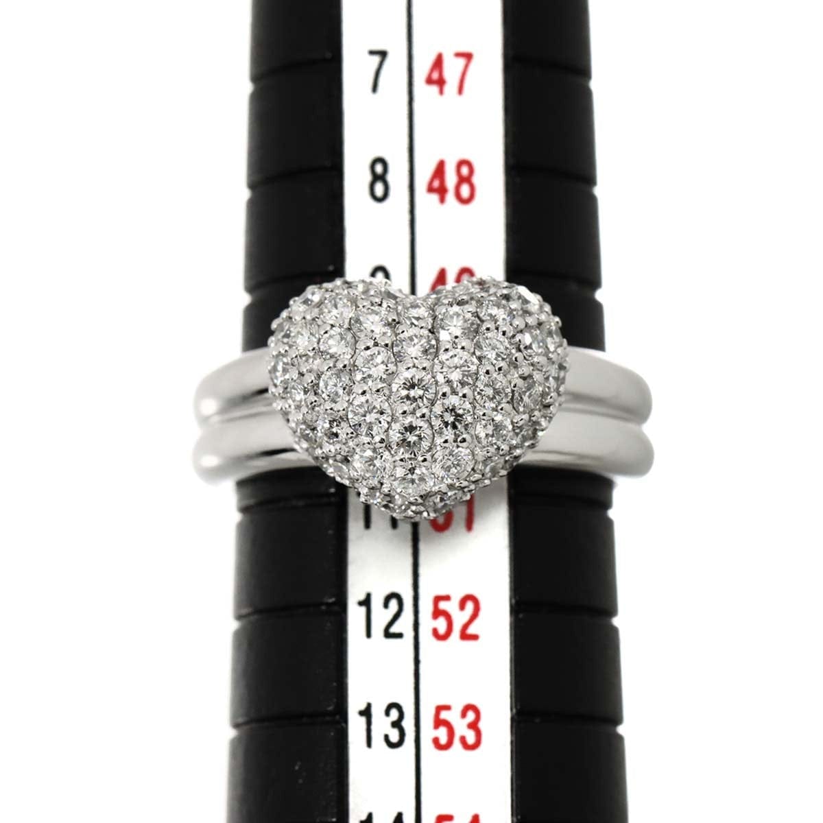 Luxury Promise Japan Ponte Vecchio Diamond 1.16ct Ring 18K WG 750 Size5.25(US) 90288133