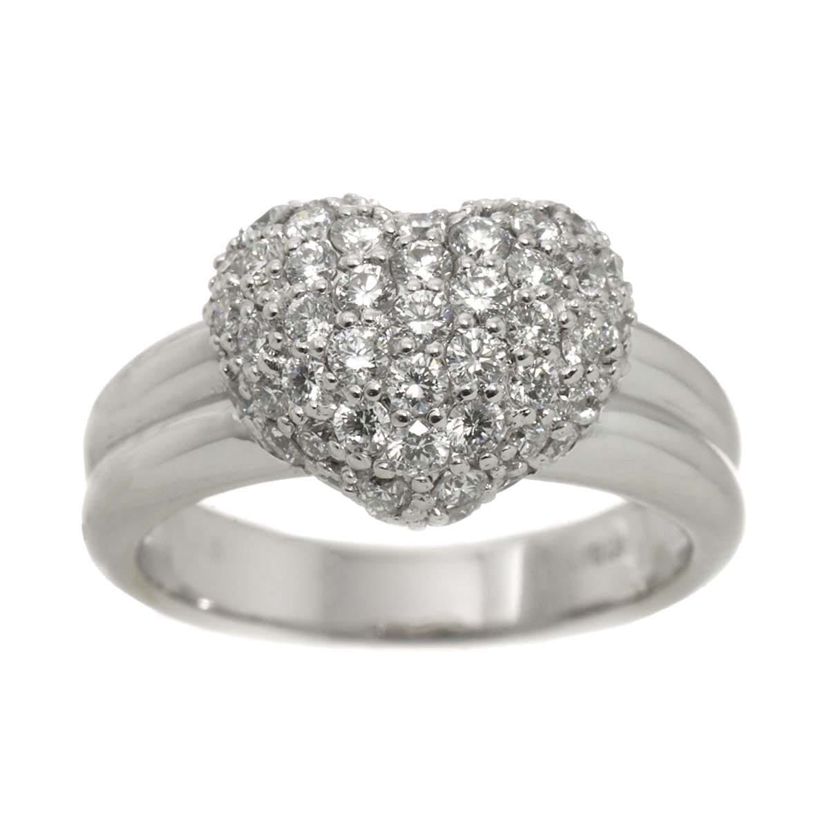 Luxury Promise Japan Ponte Vecchio Diamond 1.16ct Ring 18K WG 750 Size5.25(US) 90288133