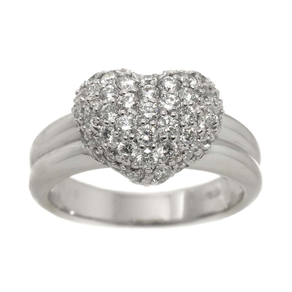 Luxury Promise Japan Ponte Vecchio Diamond 1.16ct Ring 18K WG 750 Size5.25(US) 90288133
