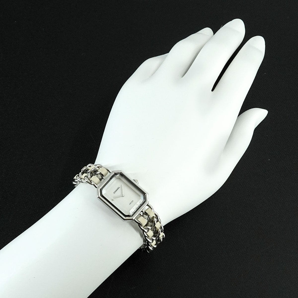 Luxury Promise Japan CHANEL Premiere L H1639 Quartz White Shell Dial Ladies Wrist Watch 90277885
