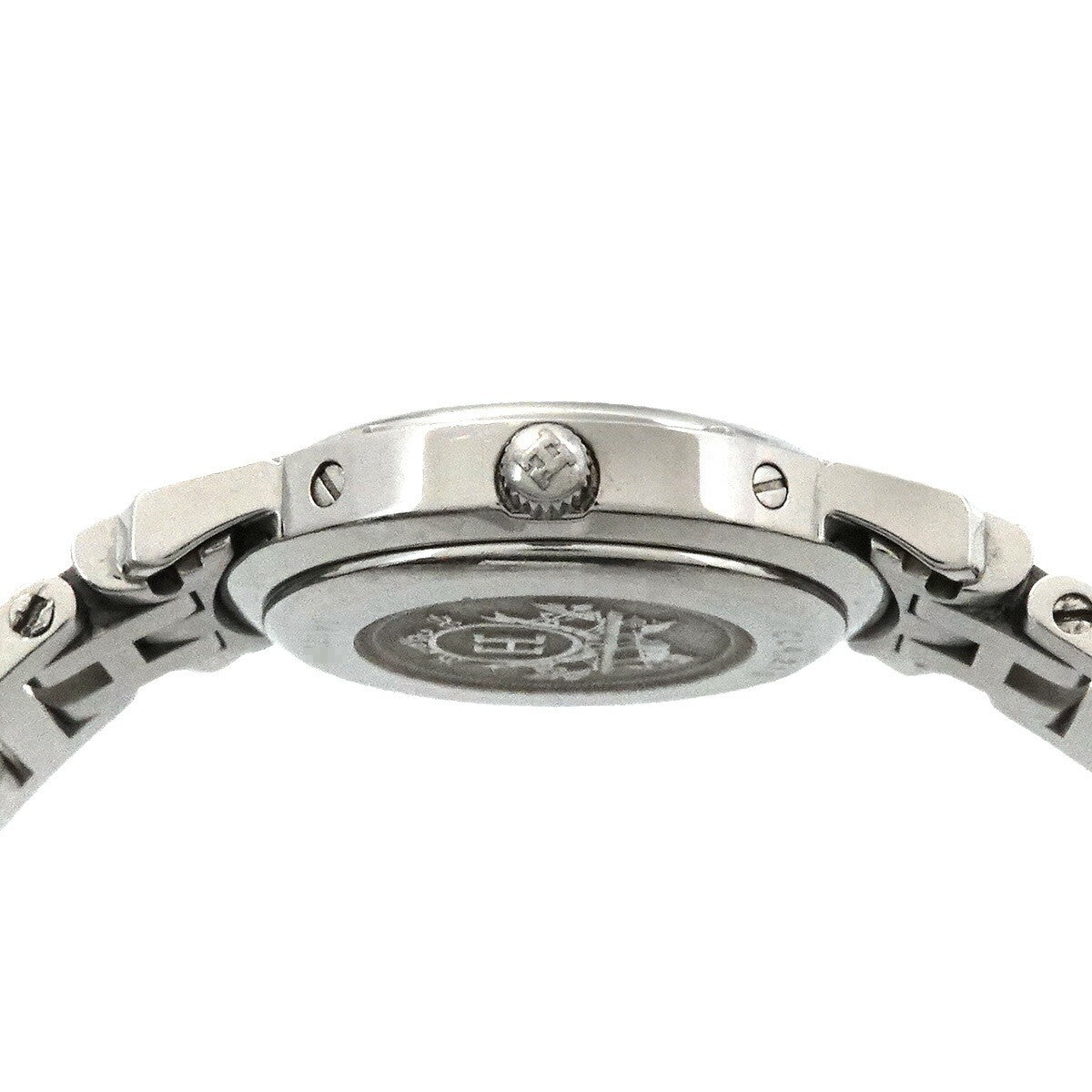 Luxury Promise Japan HERMES Clipper CL4 210 Quartz White Dial Ladies Watch 90288606