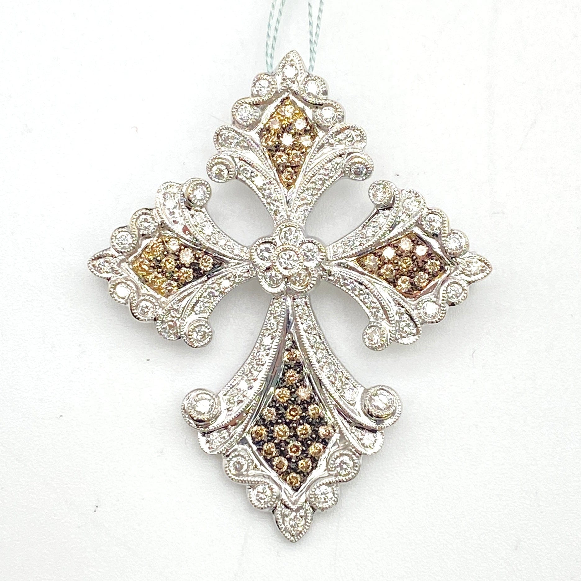 Luxury Promise Japan K18 Diamond Pen Brooch D1.50 11.7g 53373