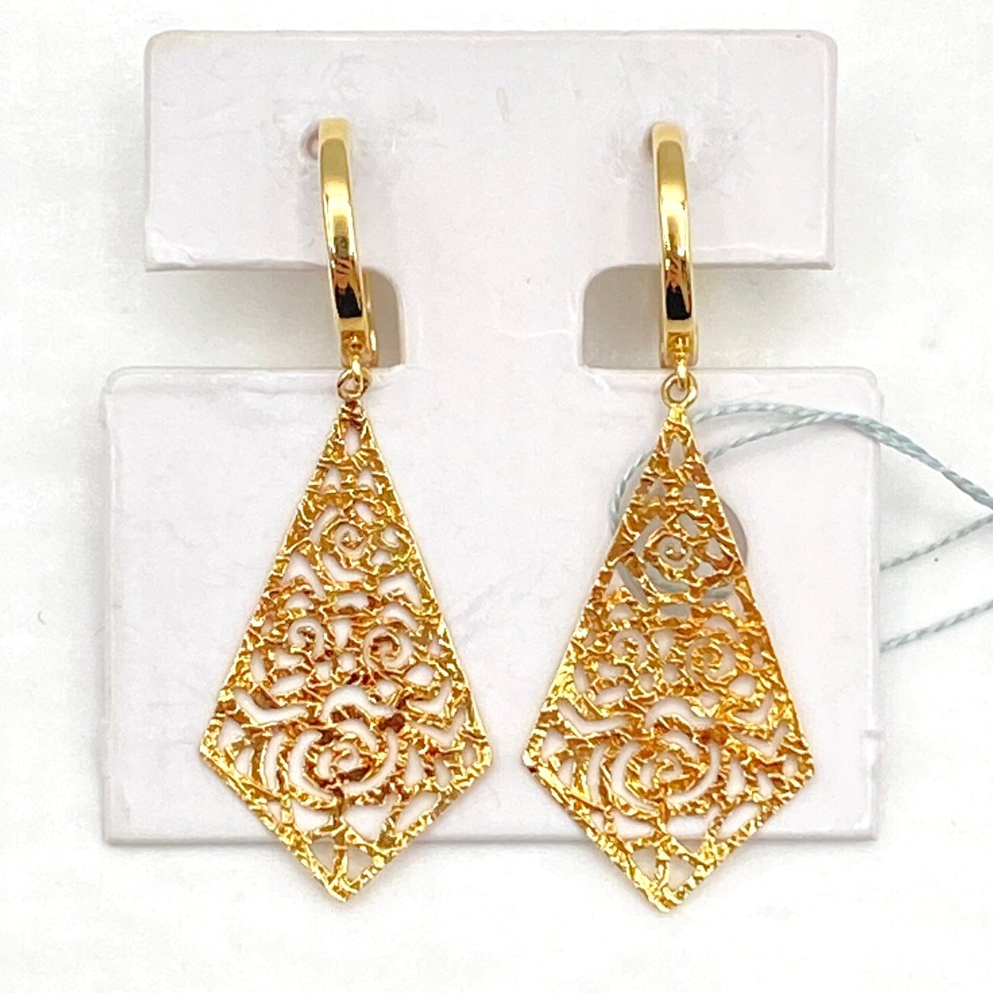 Luxury Promise Japan K18 Earrings 2.6g 51962