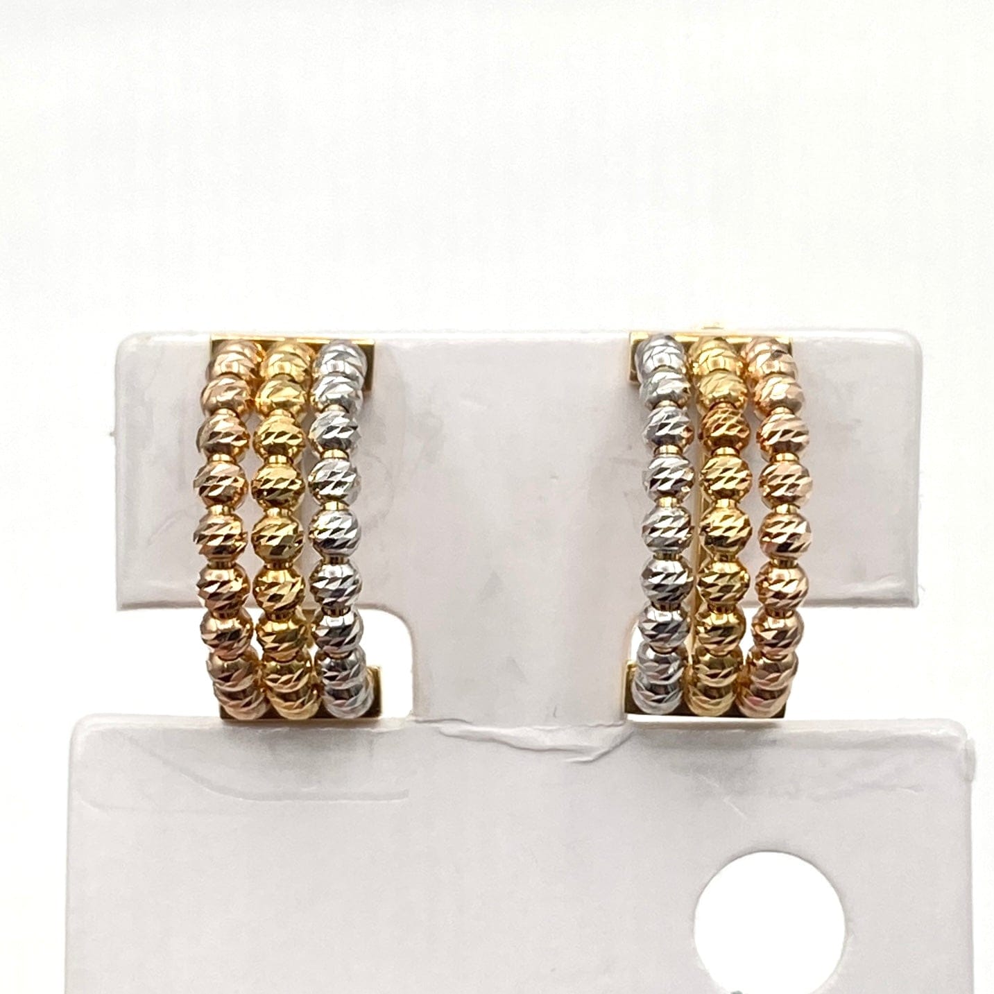 Luxury Promise Japan K18 Earrings 4.2g 51977