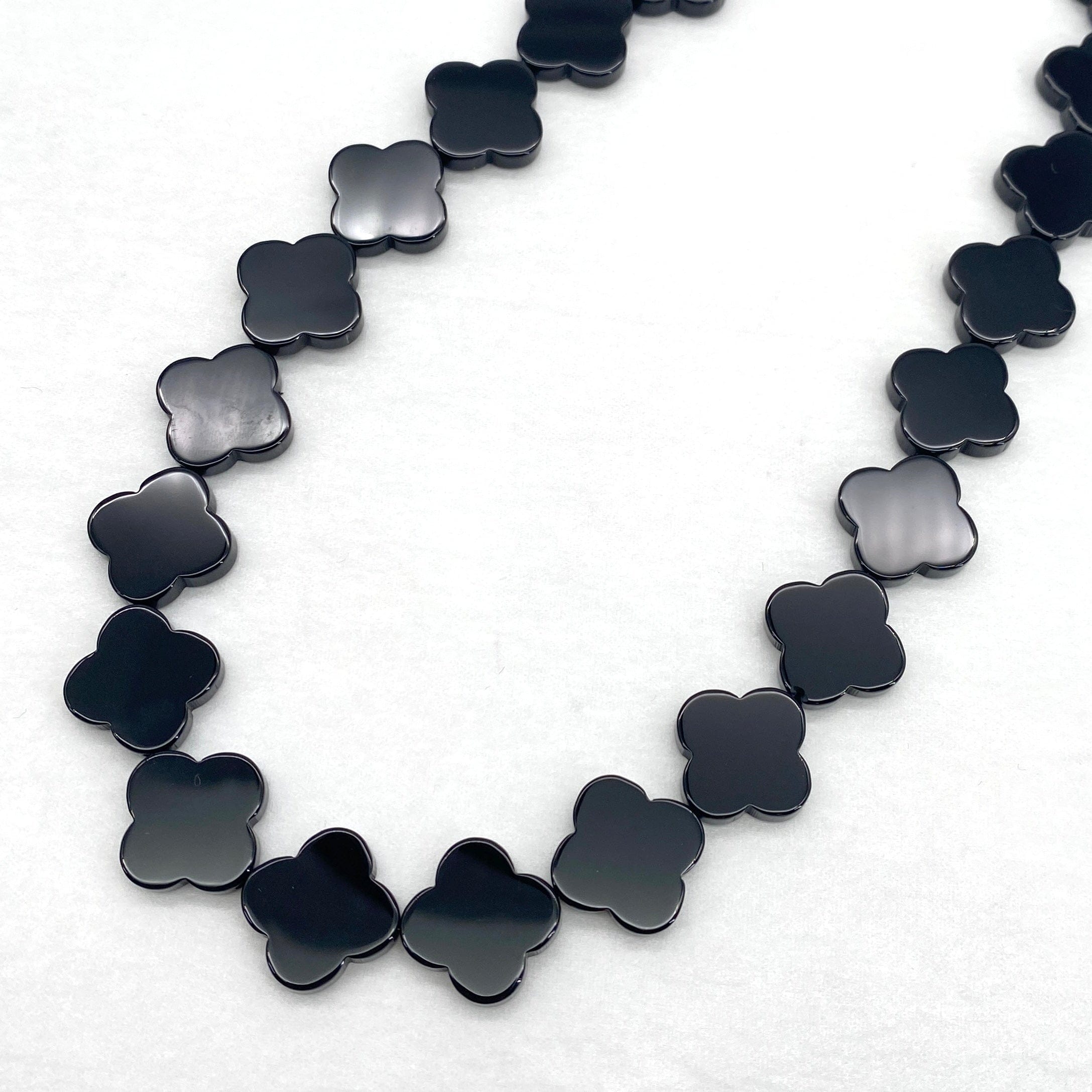Luxury Promise Japan K18 Onyx Necklace 18.0mm 33.3g 54964