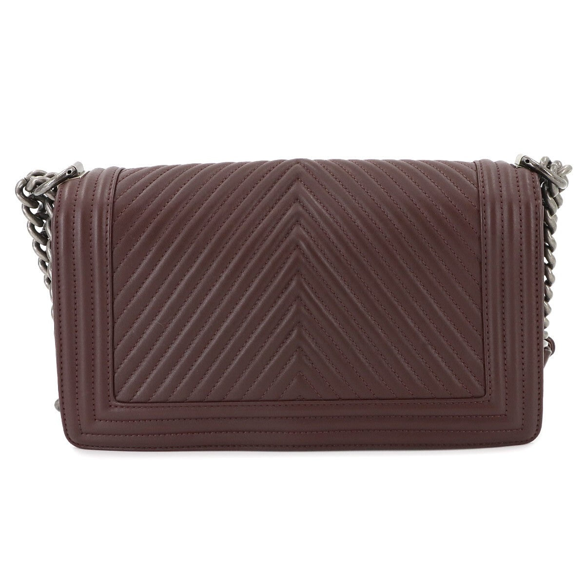 Luxury Promise Japan CHANEL BOY CHANEL Chain Shoulder Bag Leather Bordeaux A67086 Purse 90276908