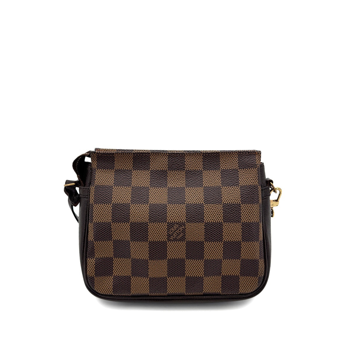 Luxury Promise Japan LOUIS VUITTON DAMIER TRUTH MAKEUP POUCH HAND BAG EBENE N51982 90298462