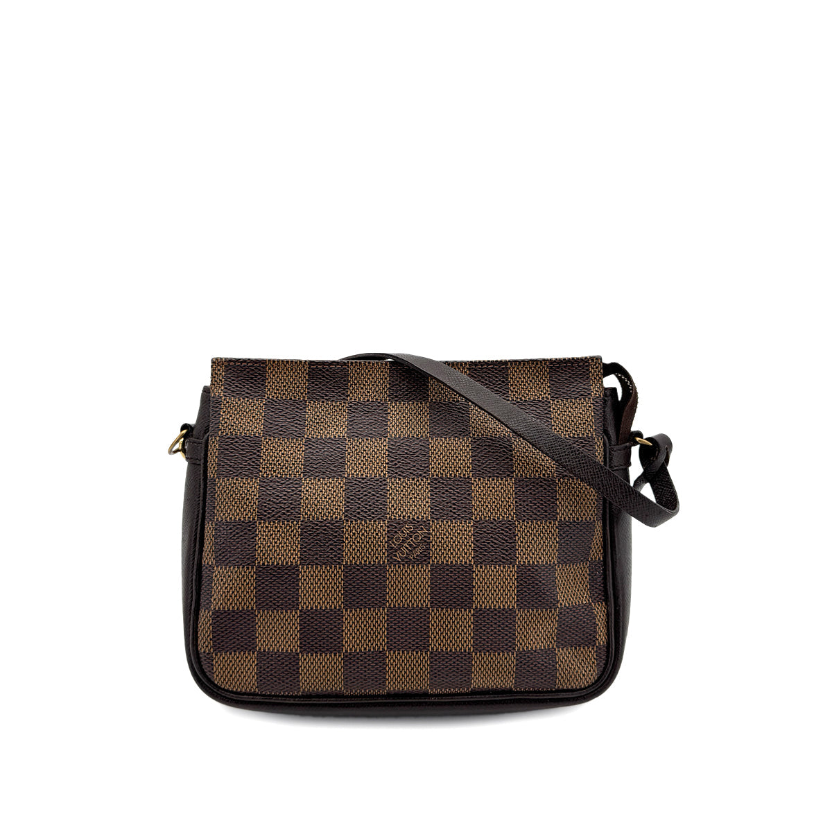 Luxury Promise Japan LOUIS VUITTON DAMIER TRUTH MAKEUP POUCH HAND BAG EBENE N51982 90298462