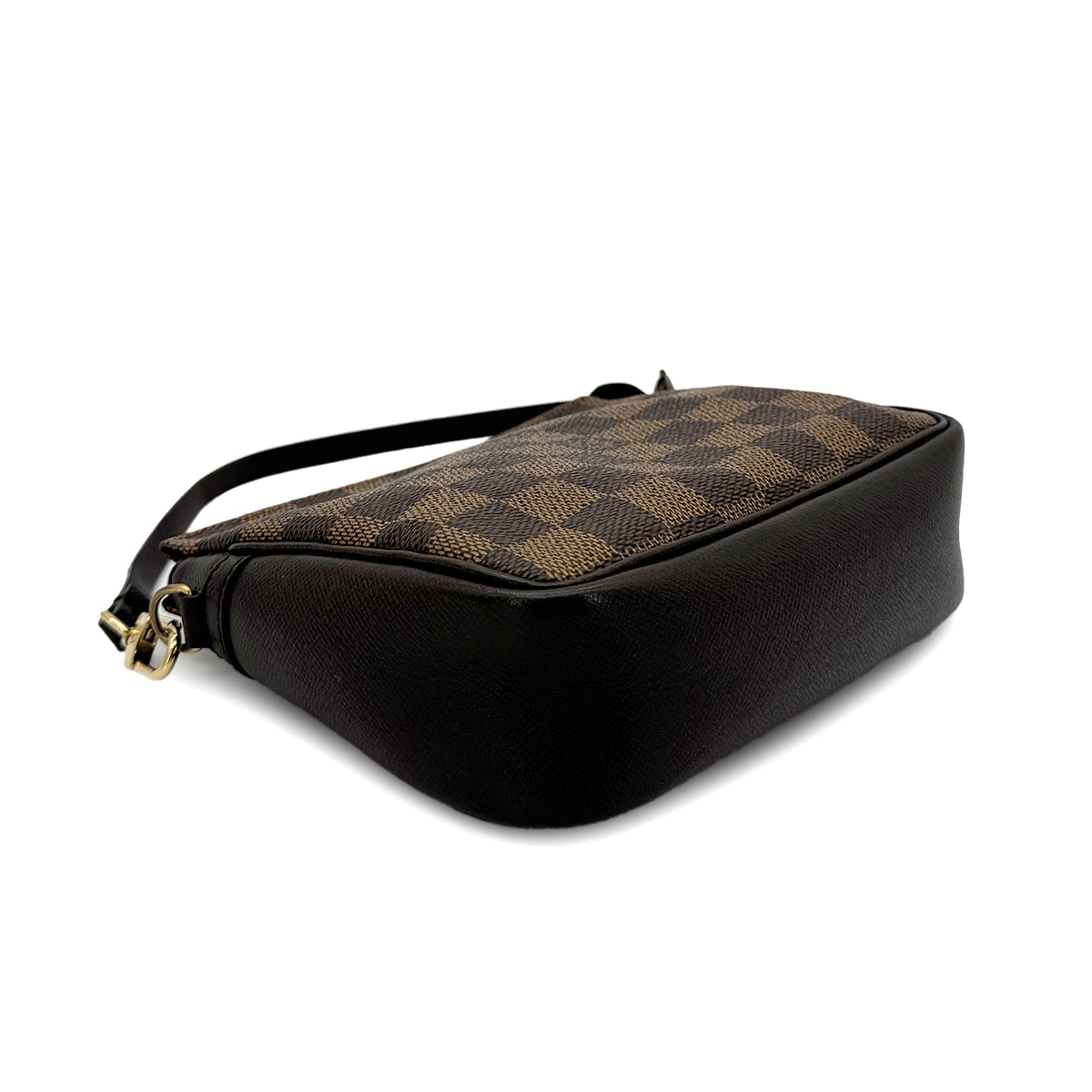 Luxury Promise Japan LOUIS VUITTON DAMIER TRUTH MAKEUP POUCH HAND BAG EBENE N51982 90298462