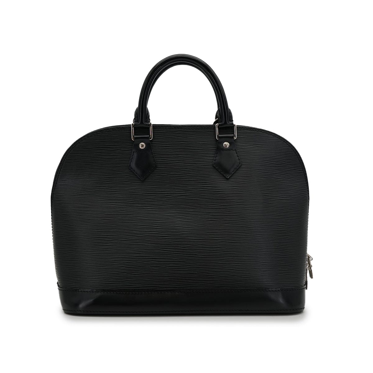 Luxury Promise Japan LOUIS VUITTON EPI ALMA PM HAND BAG NOIR LEATHER M52142 90310270
