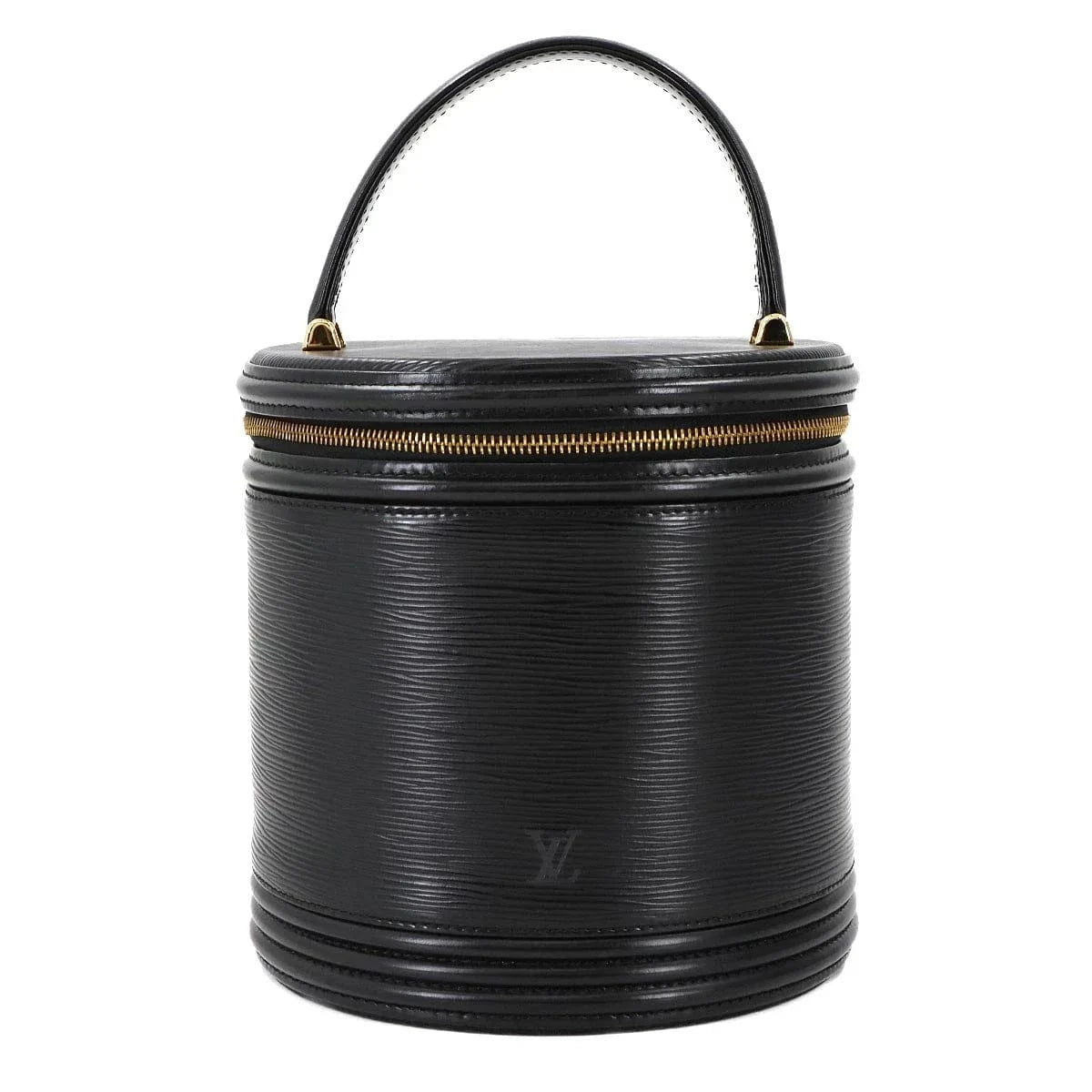 Luxury Promise Japan LOUIS VUITTON Epi Cannes Hand Bag Leather Noir Black M48032 Purse 90287576