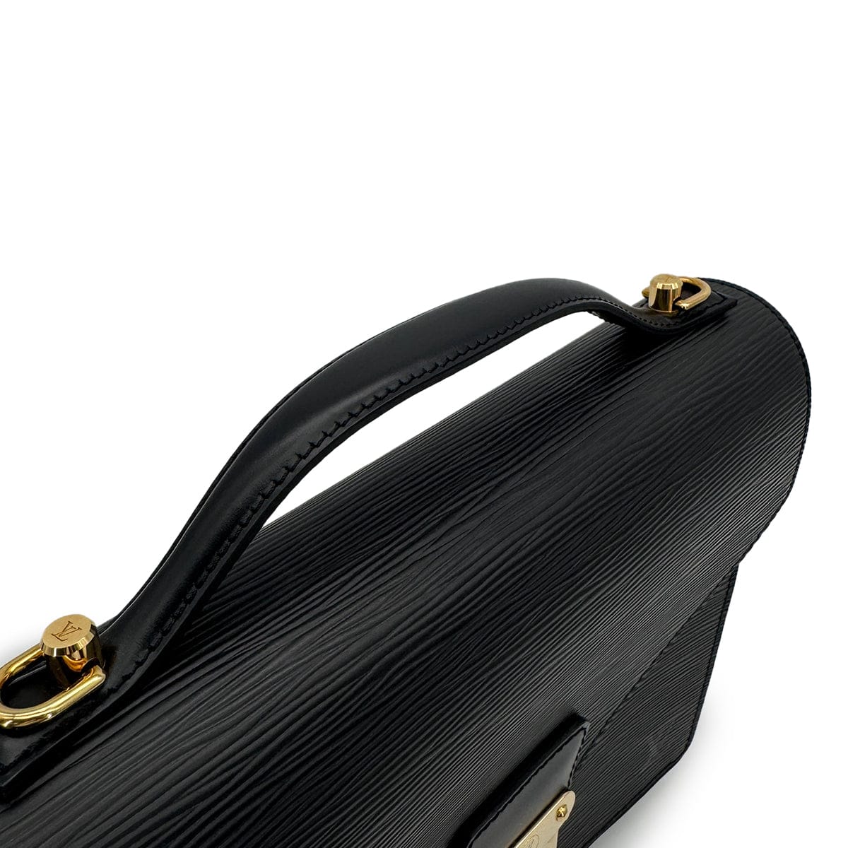 Luxury Promise Japan LOUIS VUITTON EPI MONCEAU HAND SHOULDER BAG NOIR LEATHER M52122 90317185