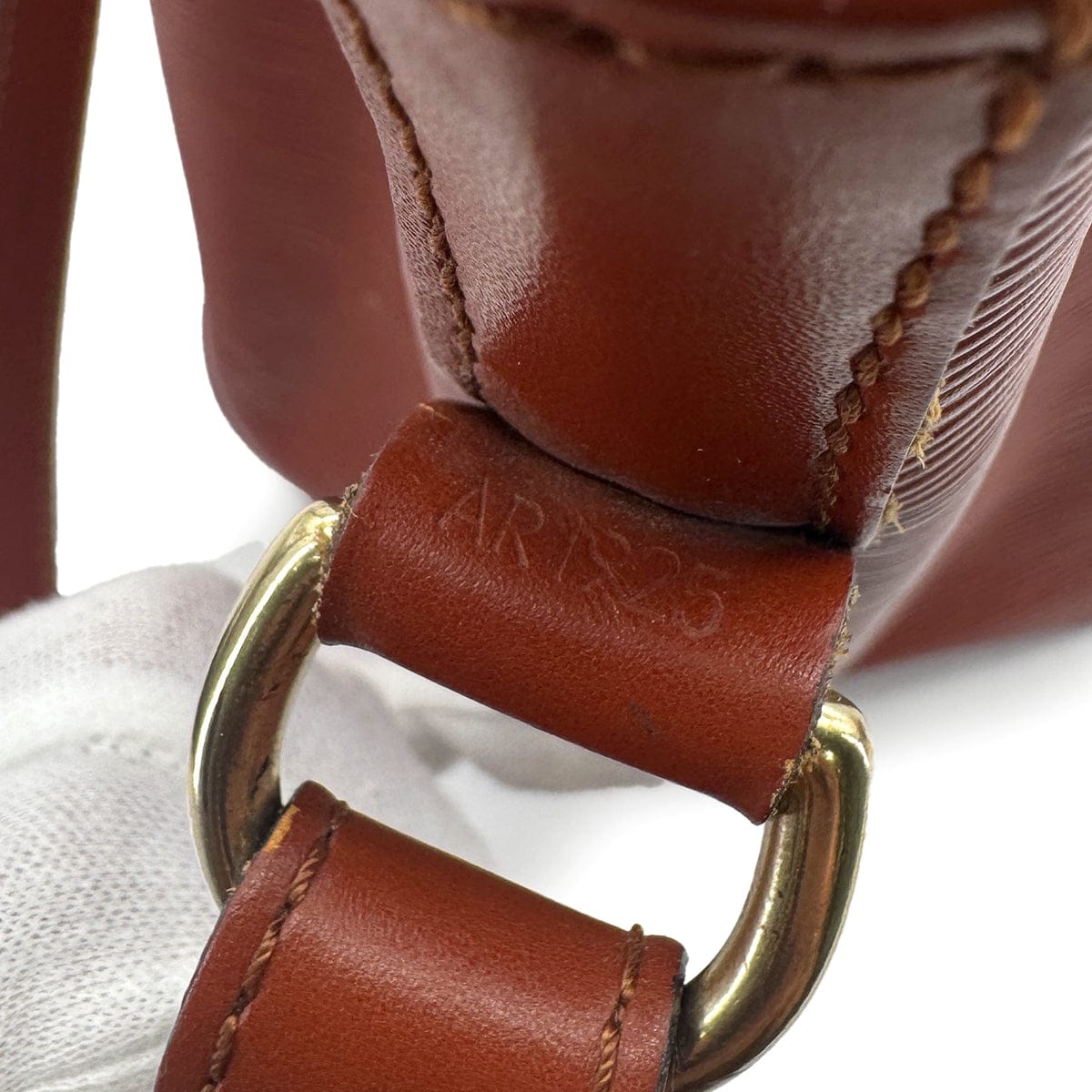 Luxury Promise Japan LOUIS VUITTON EPI PETIT NOE SHOULDER BAG KENYA BROWN LEATHER M44103 90311978