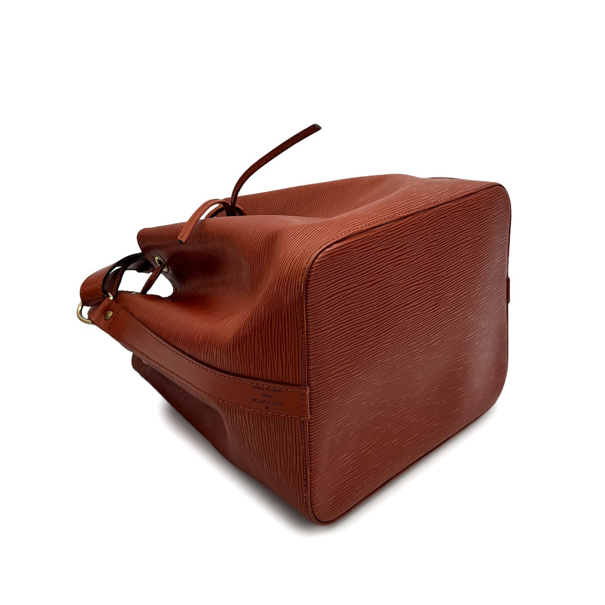Luxury Promise Japan LOUIS VUITTON EPI PETIT NOE SHOULDER BAG KENYA BROWN LEATHER M44103 90312596