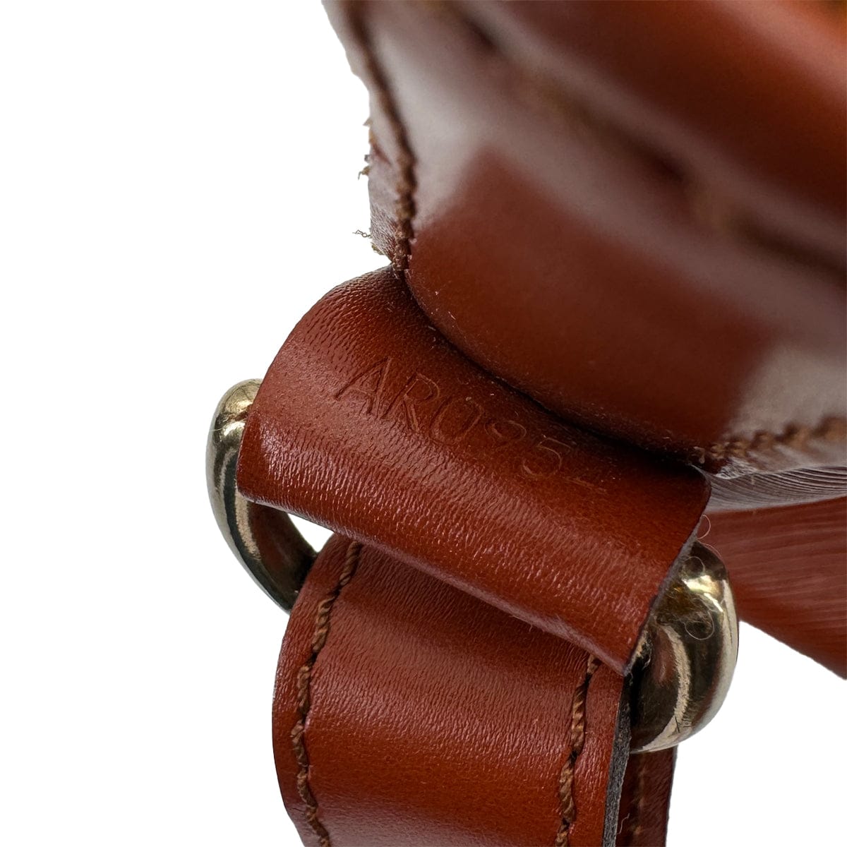 Luxury Promise Japan LOUIS VUITTON EPI PETIT NOE SHOULDER BAG KENYA BROWN LEATHER M44103 90312596