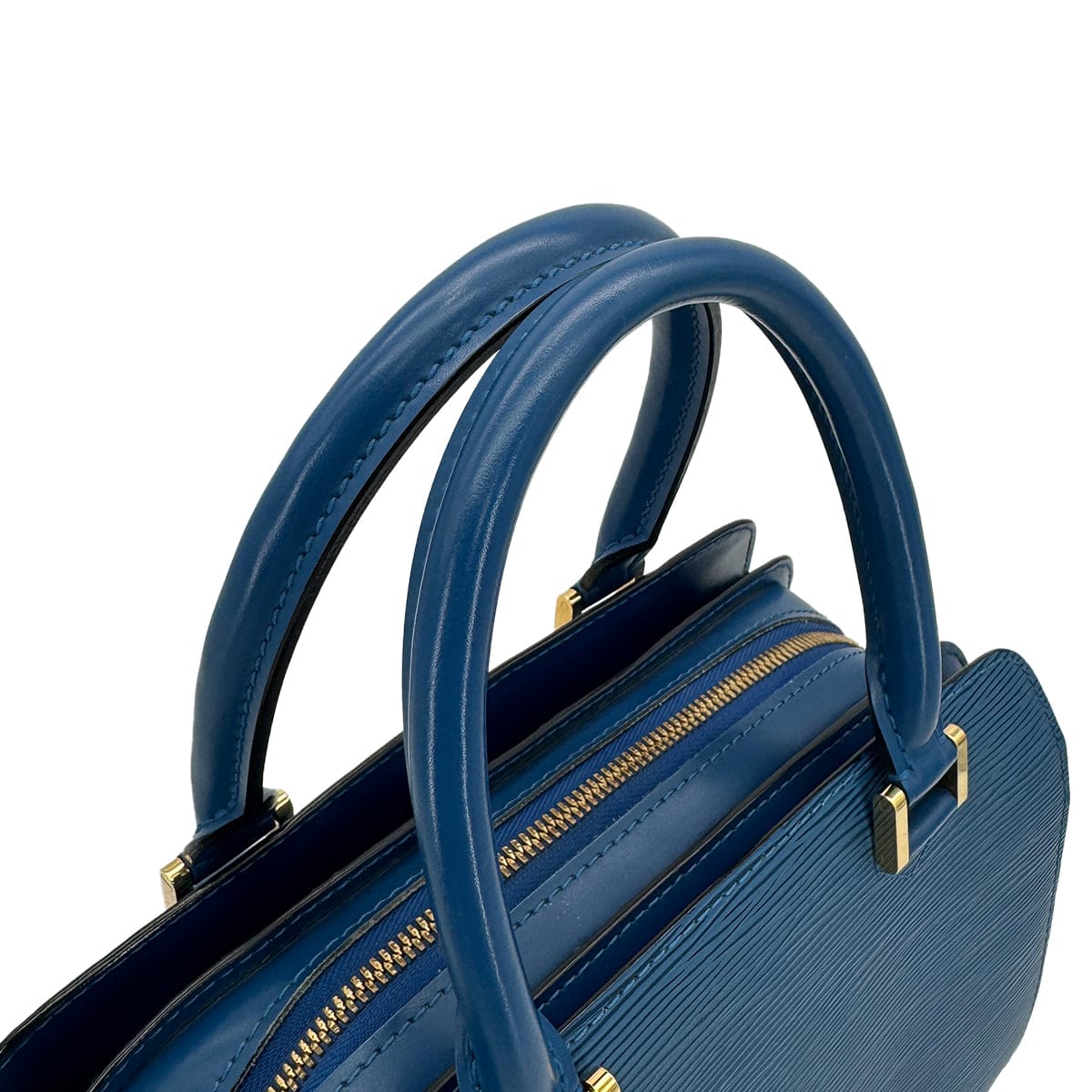 Luxury Promise Japan LOUIS VUITTON EPI PONT NEUF HAND BAG LEATHER TOLEDO BLUE M52055 90317183