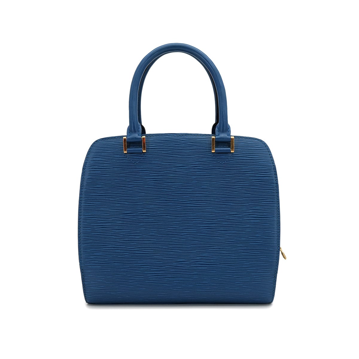 Luxury Promise Japan LOUIS VUITTON EPI PONT NEUF HAND BAG LEATHER TOLEDO BLUE M52055 90317183