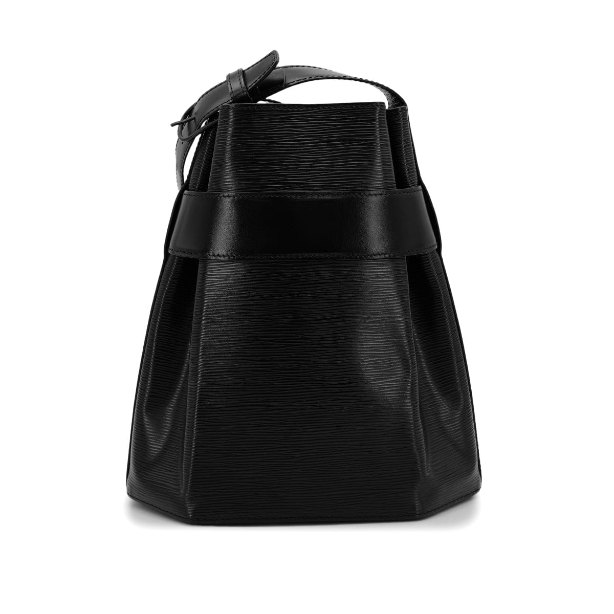 Luxury Promise Japan LOUIS VUITTON EPI SAC D'EPAULE HAND SHOULDER BAG LEATHER NOIR M80157 90312597