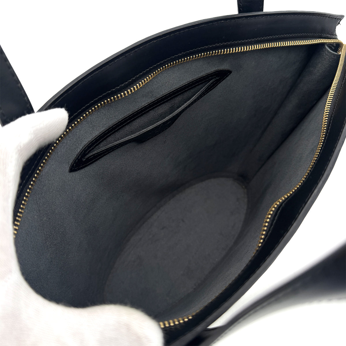 Luxury Promise Japan LOUIS VUITTON EPI SAINT JACQUES SHOULDER BAG NOIR LEATHER M52272 90301640