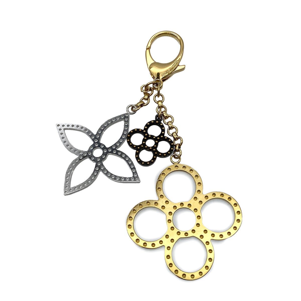Luxury Promise Japan LOUIS VUITTON KEY BAG CHARM MONOGRAM FLOWER ACCESSORY 90264378
