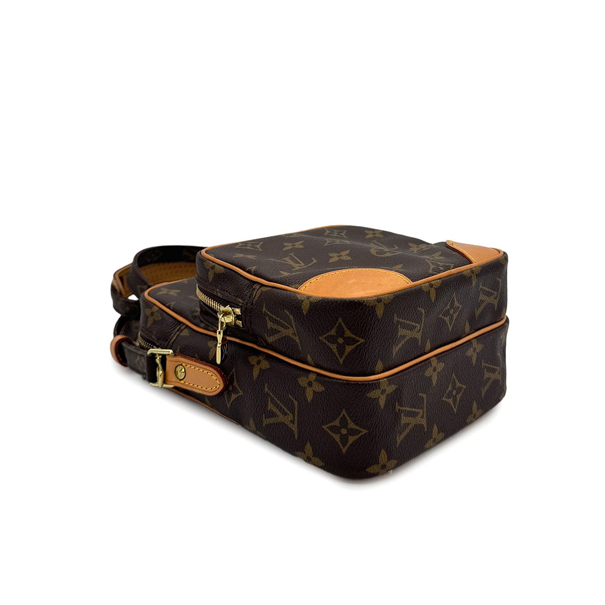 Luxury Promise Japan LOUIS VUITTON MONOGRAM AMAZONE SHOULDER BAG BROWN M45236 90311982