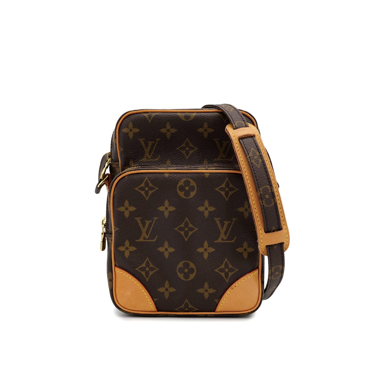 Luxury Promise Japan LOUIS VUITTON MONOGRAM AMAZONE SHOULDER BAG BROWN M45236 90311982