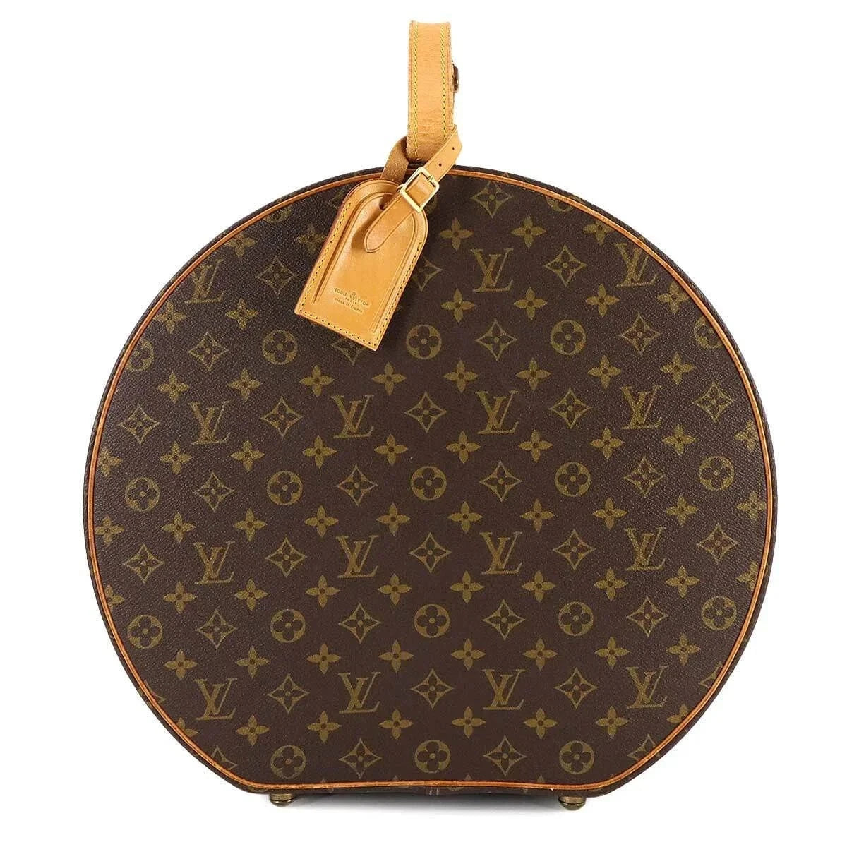 Luxury Promise Japan LOUIS VUITTON Monogram Boite Chapeau 40 Hat Case Brown M23624 Purse 90278327