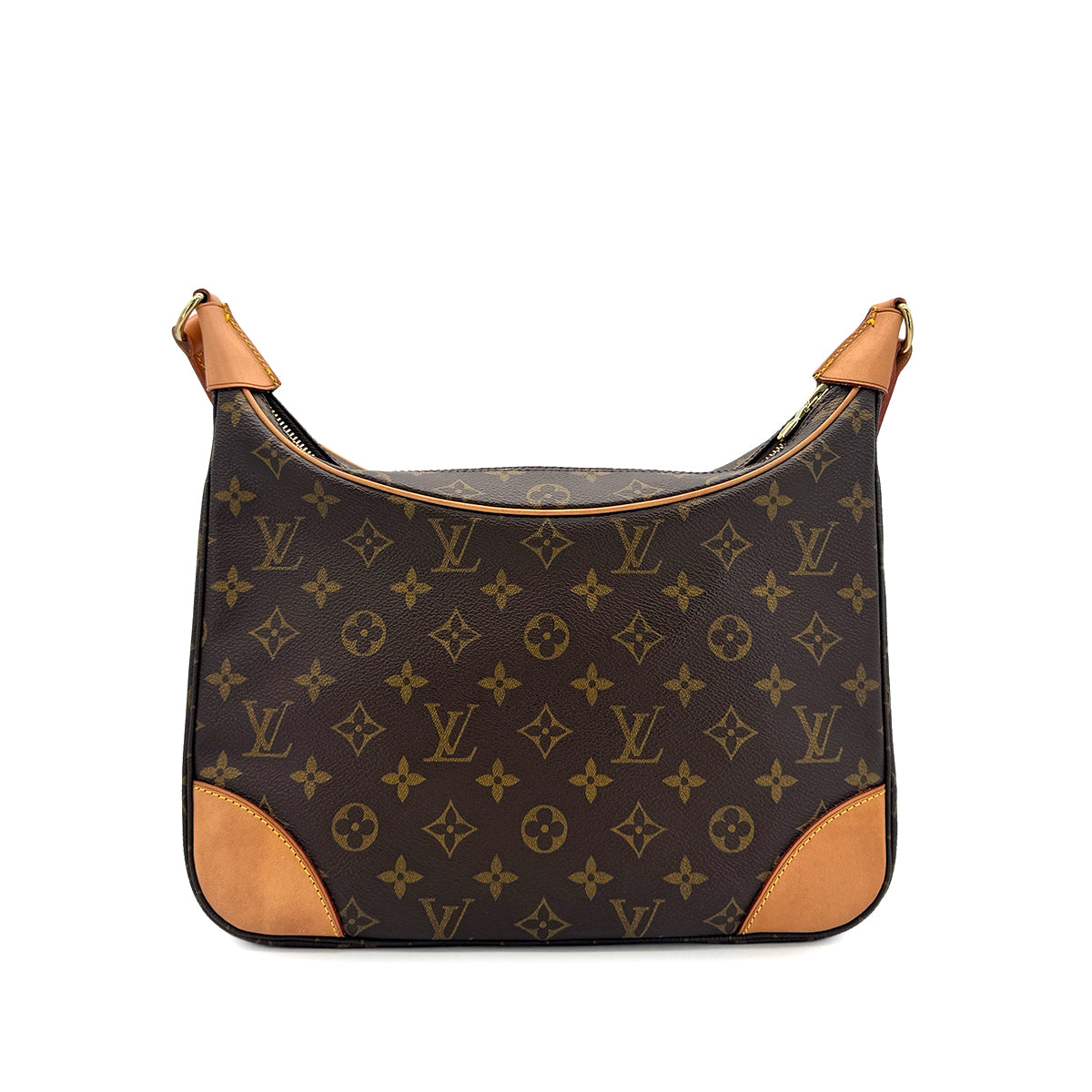 Luxury Promise Japan LOUIS VUITTON MONOGRAM BOULOGNE SHOULDER BAG BROWN M51265 90301636