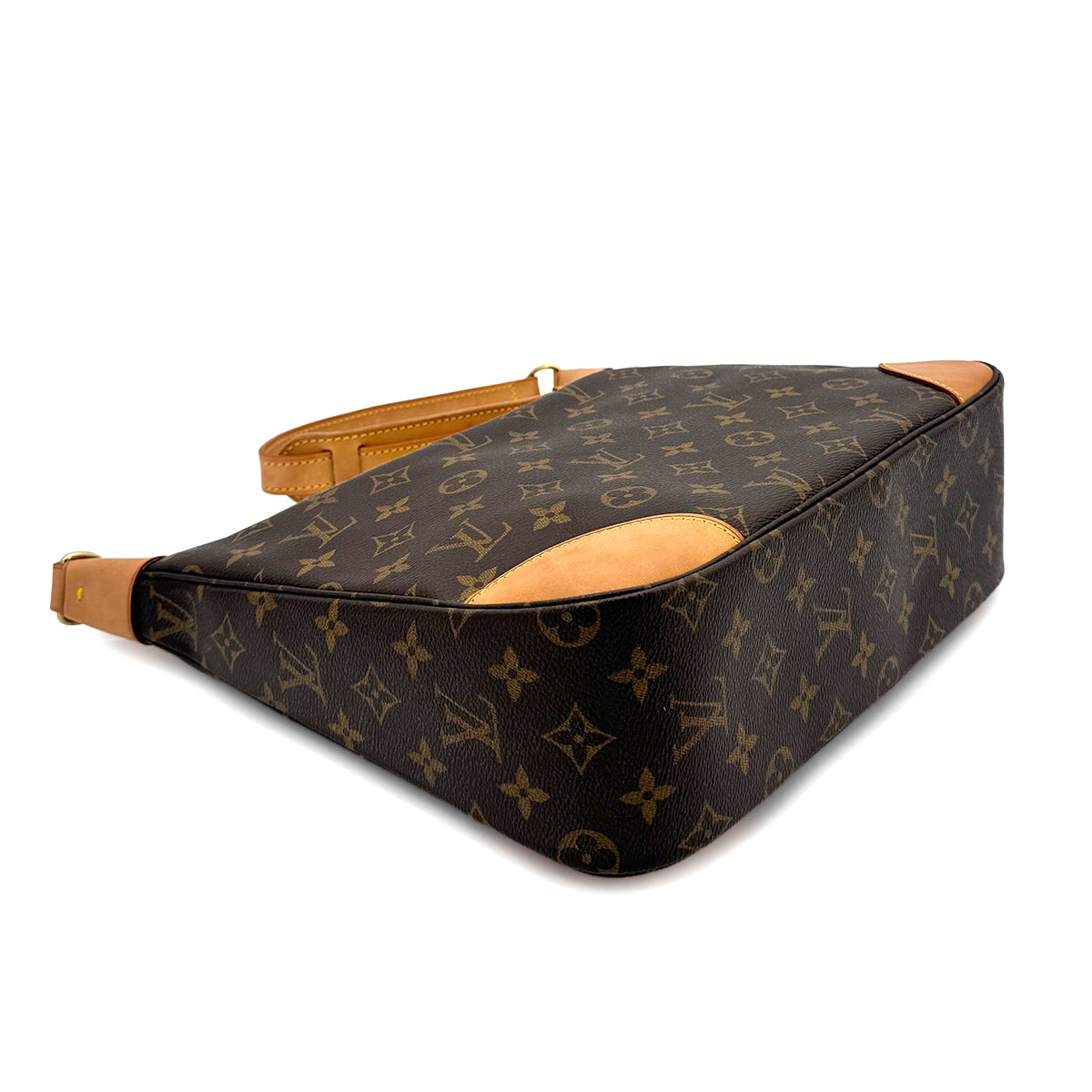 Luxury Promise Japan LOUIS VUITTON MONOGRAM BOULOGNE SHOULDER BAG BROWN M51265 90301636