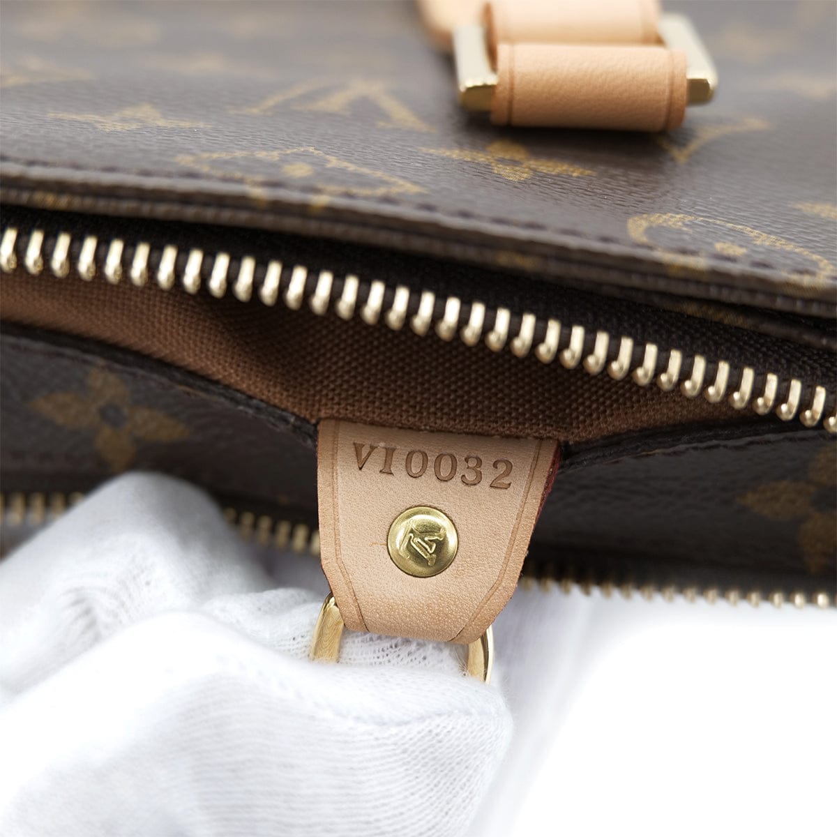 Luxury Promise Japan LOUIS VUITTON MONOGRAM CABAS PIANO TOTE BAG BROWN M51148 90301641