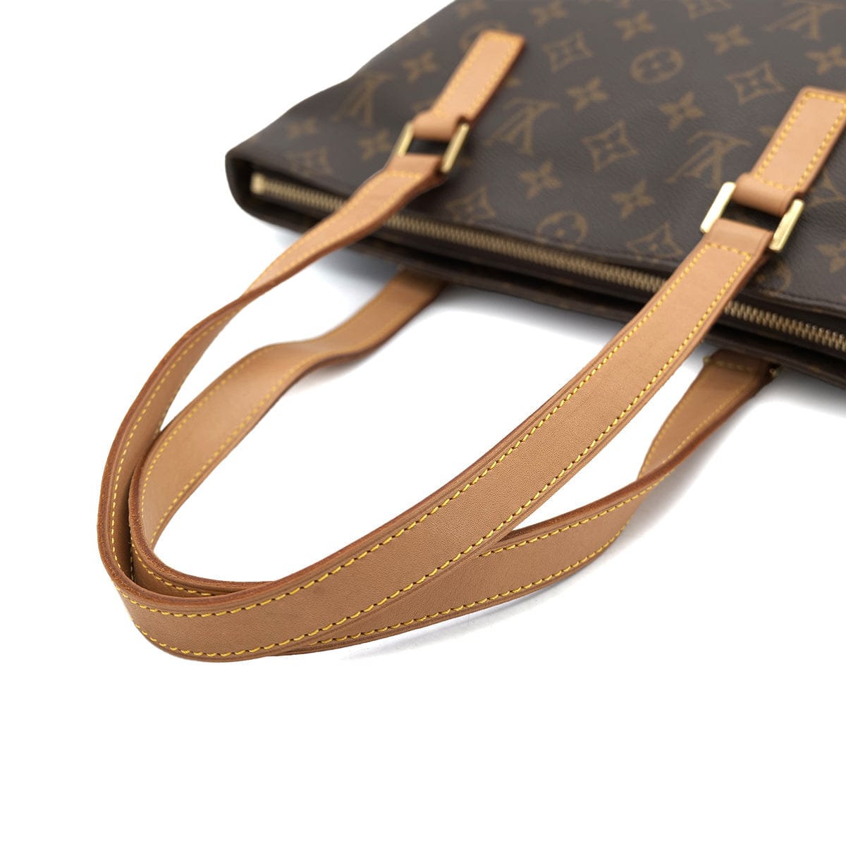 Luxury Promise Japan LOUIS VUITTON MONOGRAM CABAS PIANO TOTE BAG BROWN M51148 90301641