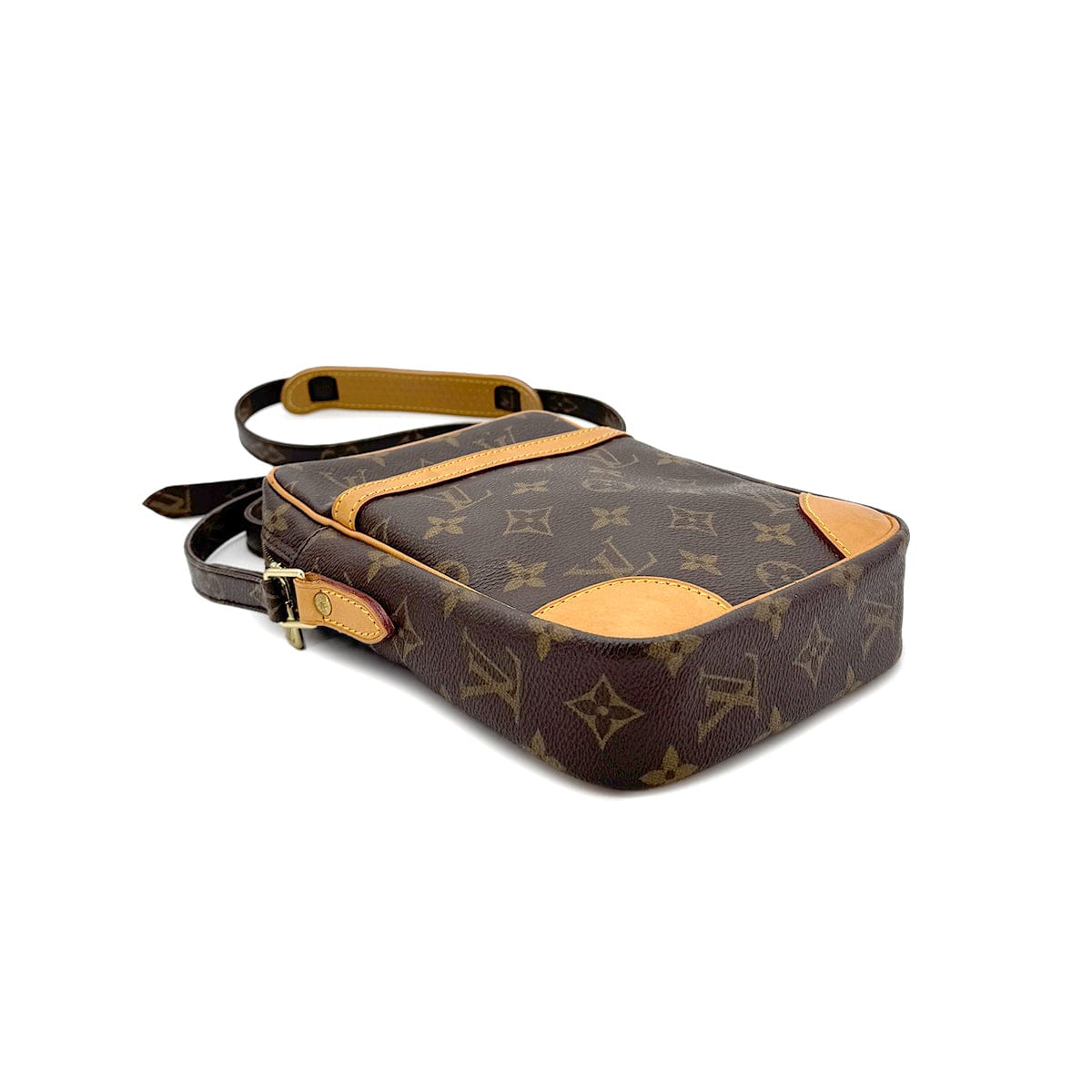 Luxury Promise Japan LOUIS VUITTON MONOGRAM DANUBE SHOULDER BAG BROWN M45266 90299076