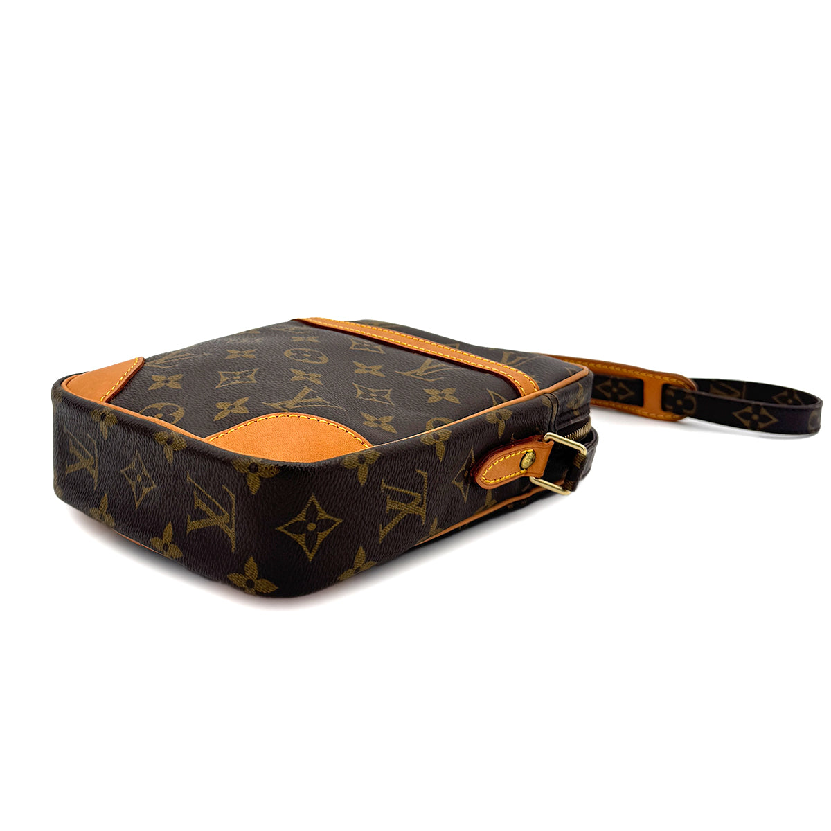 Luxury Promise Japan LOUIS VUITTON MONOGRAM DANUBE SHOULDER BAG BROWN M45266 90301639