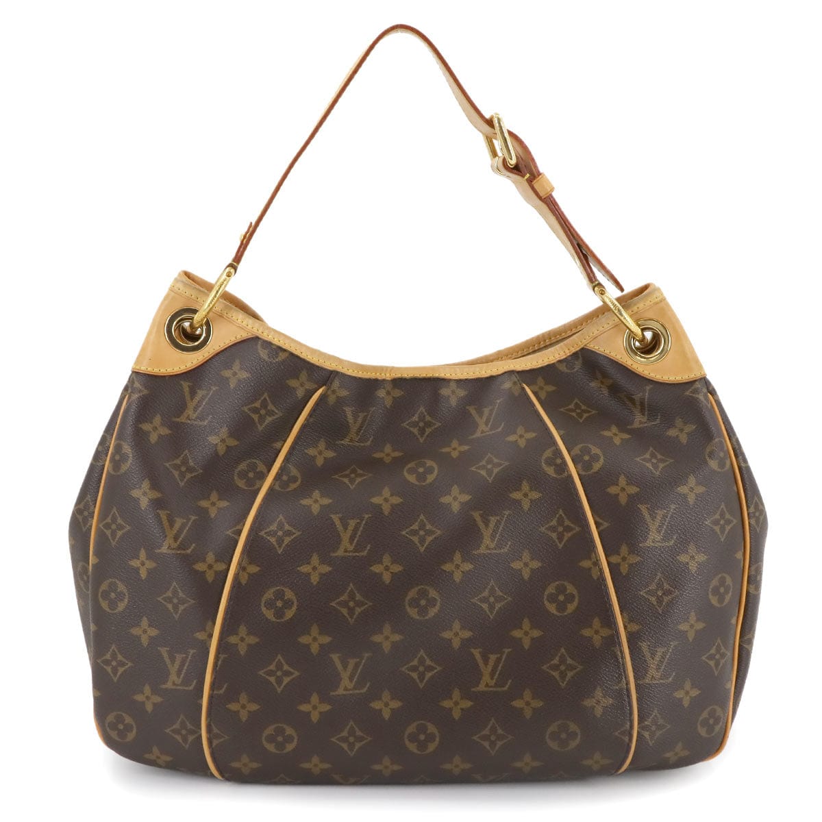 Luxury Promise Japan LOUIS VUITTON Monogram Galliera PM Shoulder Bag Brown Gold Hardware M56382 Galliera PM Louis Vuitton 90277014