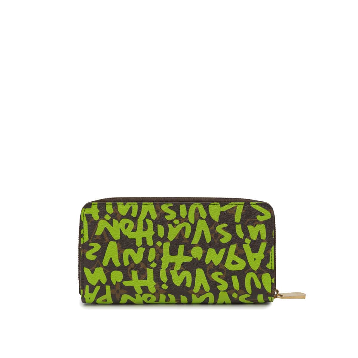 Luxury Promise Japan LOUIS VUITTON MONOGRAM GRAFFITI ZIPPY WALLET GREEN M93712 90325344