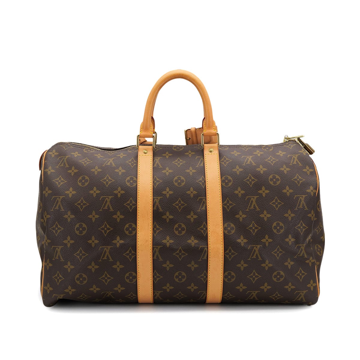Luxury Promise Japan LOUIS VUITTON MONOGRAM KEEPALL 45 LUGGAGE BROWN M41428 90325317