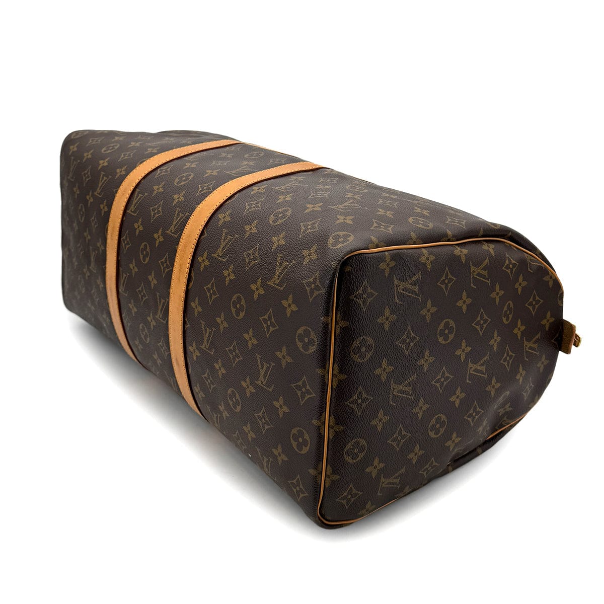 Luxury Promise Japan LOUIS VUITTON MONOGRAM KEEPALL 50 LUGGAGE BROWN M41426 90291866