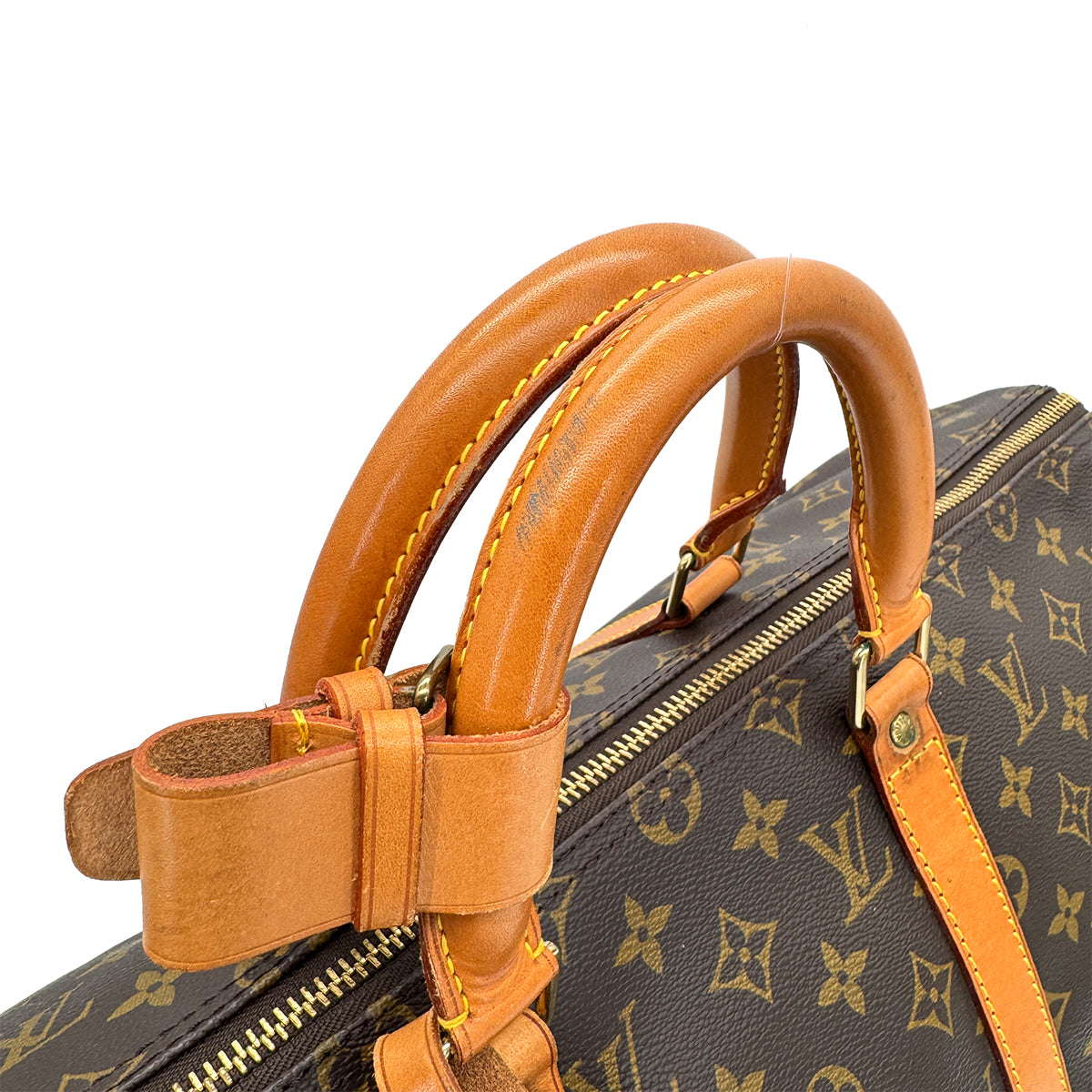Luxury Promise Japan LOUIS VUITTON MONOGRAM KEEPALL 50 LUGGAGE BROWN M41426 90292059