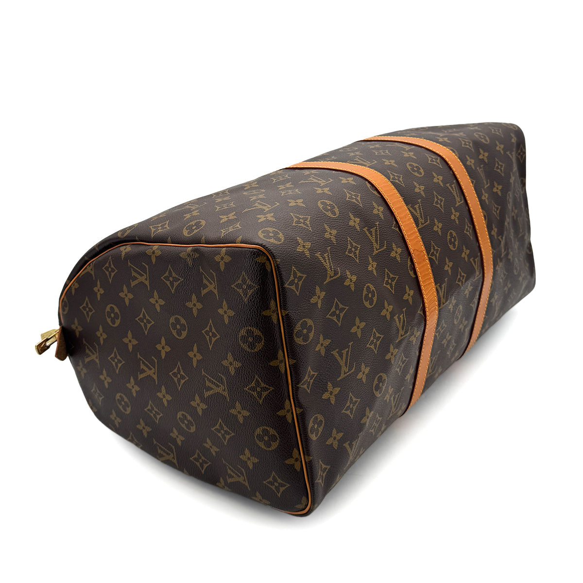 Luxury Promise Japan LOUIS VUITTON MONOGRAM KEEPALL 50 LUGGAGE BROWN M41426 90292059
