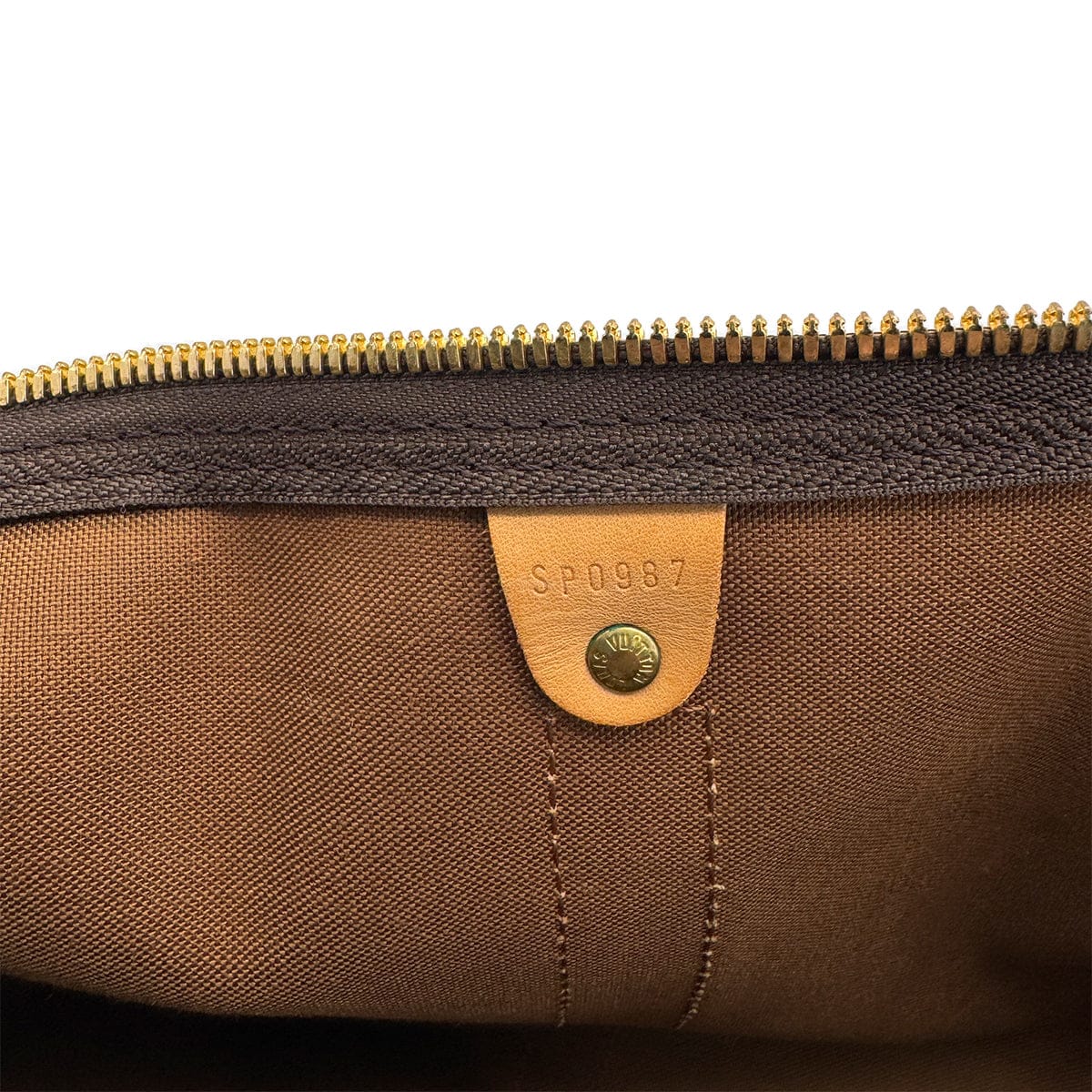 Luxury Promise Japan LOUIS VUITTON MONOGRAM KEEPALL 50 LUGGAGE BROWN M41426 90325325