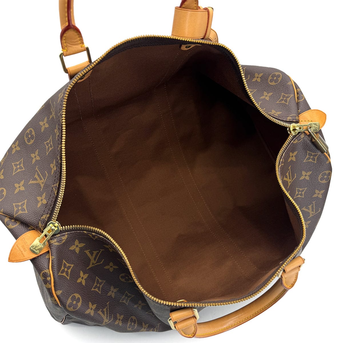 Luxury Promise Japan LOUIS VUITTON MONOGRAM KEEPALL 50 LUGGAGE BROWN M41426 90325325