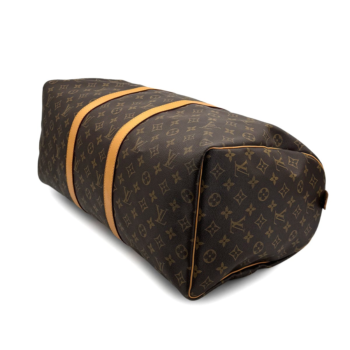Luxury Promise Japan LOUIS VUITTON MONOGRAM KEEPALL 50 LUGGAGE BROWN M41426 90325325