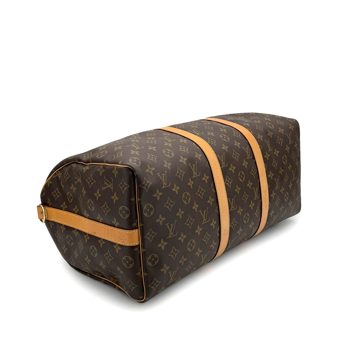 Luxury Promise Japan LOUIS VUITTON MONOGRAM KEEPALL BANDOULIERE 50 LUGGAGE BROWN M41416 90324136